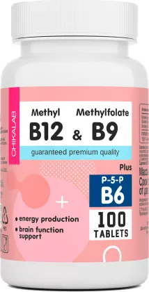 Мультивитаминный комплекс Chikalab В6+В9+В12 - фото