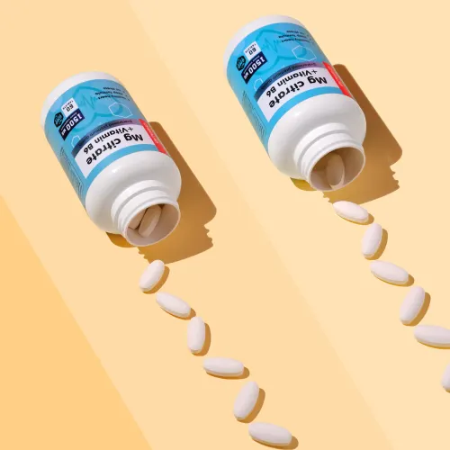 Витаминно-минеральный комплекс Chikalab Магний 200мг + Витамин В6 5мг