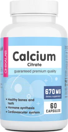 Минерал Chikalab Calcium Biocaps - фото