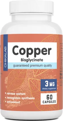Минерал Chikalab Copper Bisglycinate - фото