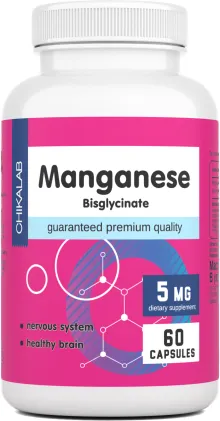 Минерал Chikalab Manganese Bisglycinate - фото