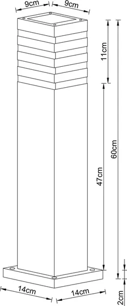 Светильник уличный Arte Lamp A4416PA-1BK