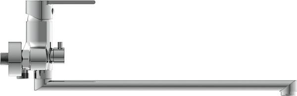 Душевой гарнитур со смесителем Cersanit Brasko 64091 + Vibe 63067