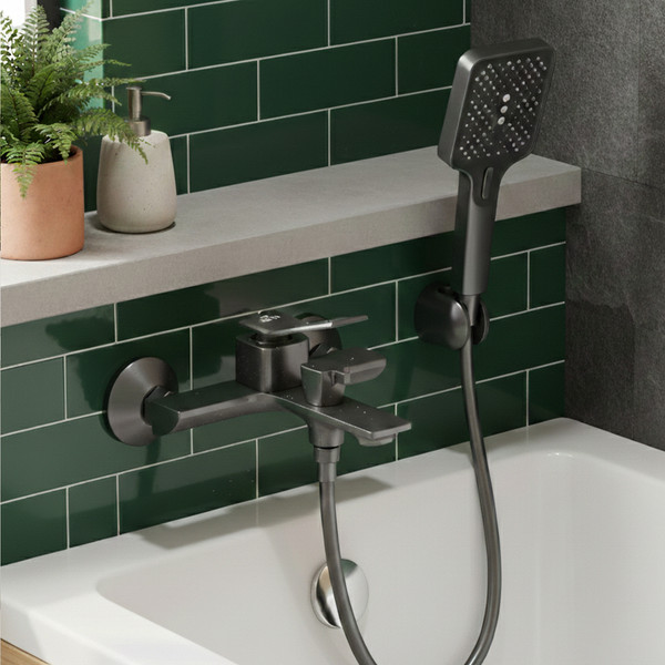 Смеситель Lauter Allure 21CK6618QP + Душевой гарнитур 213GM