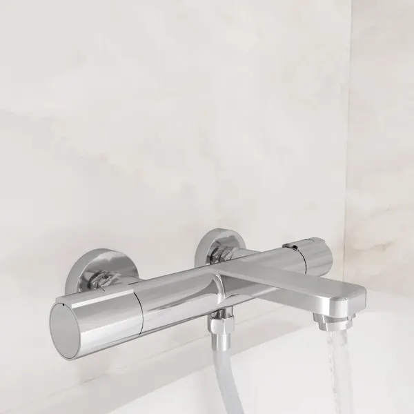 Смеситель Lauter Temp / 21YH50427-4 с душевым гарнитуром Vibe 63067