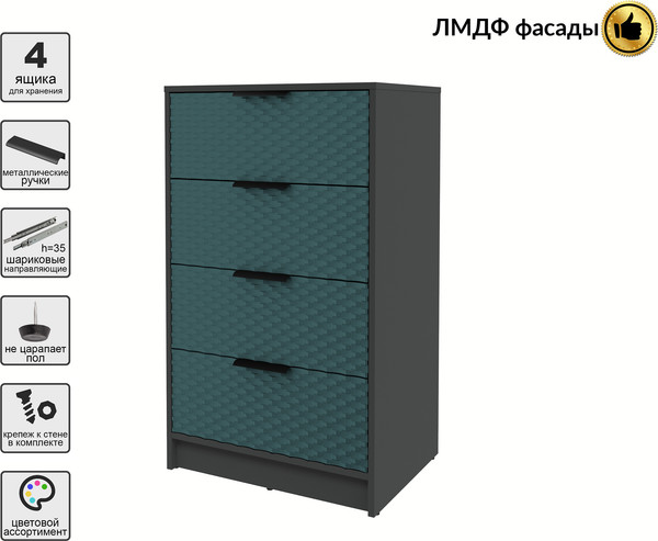 Комод Interline Концепт Техно КТ-К60