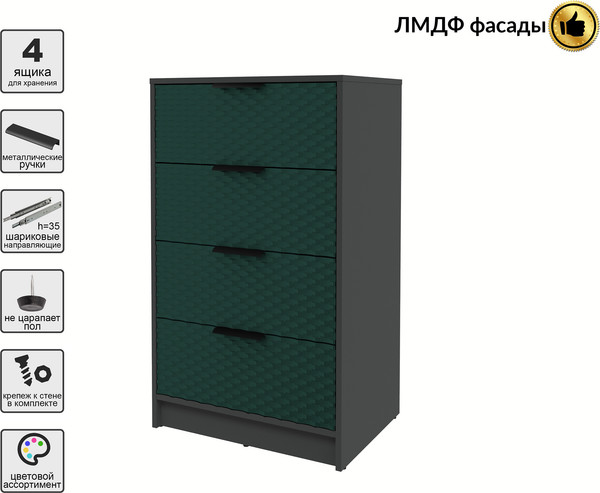 Комод Interline Концепт Техно КТ-К60