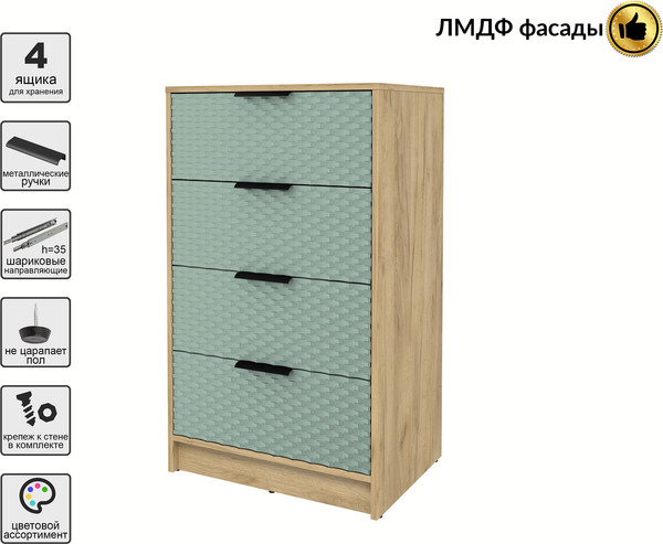 Комод Interline Концепт Техно КТ-К60