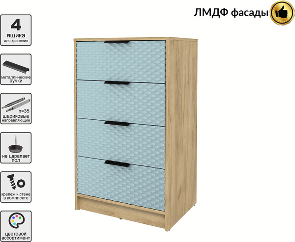 Комод Interline Концепт Техно КТ-К60