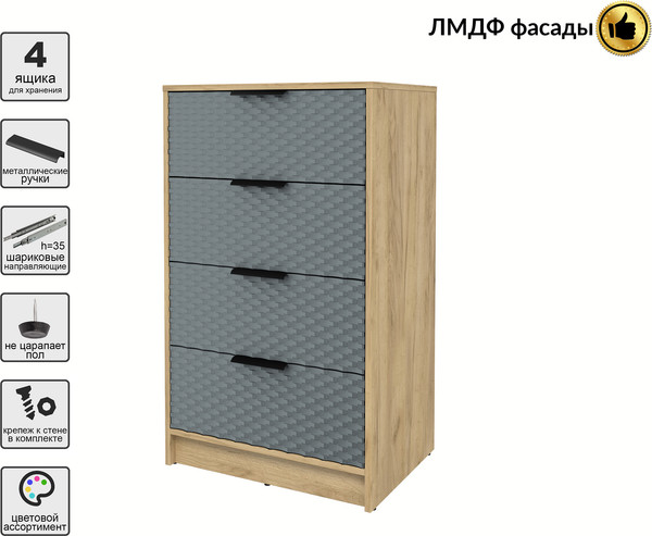 Комод Interline Концепт Техно КТ-К60