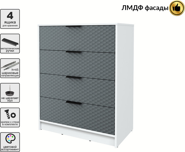 Комод Interline Концепт Техно КТ-К80