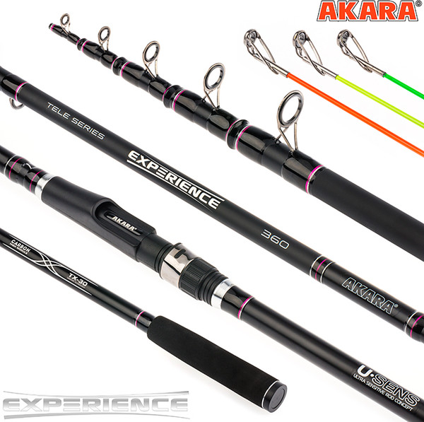 Удилище Akara Experience Tele TX-30 60-90-120 / ET120-330