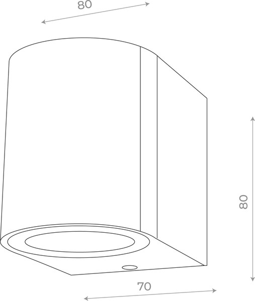 Бра уличное ST Luce SL9001.401.01