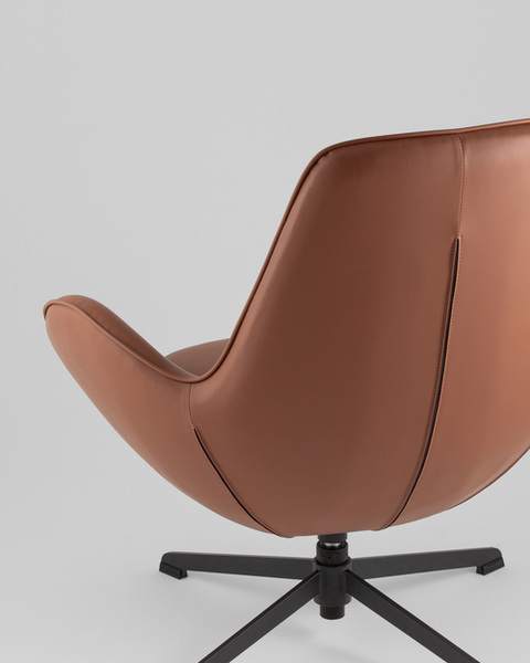 Кресло офисное TopChairs Ostra L105B 270-30 (шоколадный)