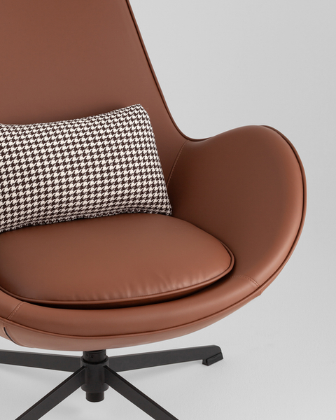 Кресло офисное TopChairs Ostra L105B 270-30 (шоколадный)