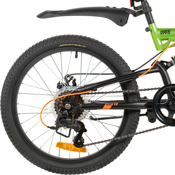 Детский велосипед Novatrack Shark 20 / 20SS6D.SHARK.GN6