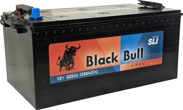 Автомобильный аккумулятор BLACK BULL 3 Евро 1350A / 6СТ-225A3 (225 А/ч) - фото