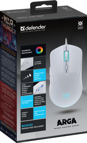 Мышь Defender Arga GM-049 / 52048