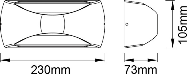 Бра уличное Mantra Butan 8903