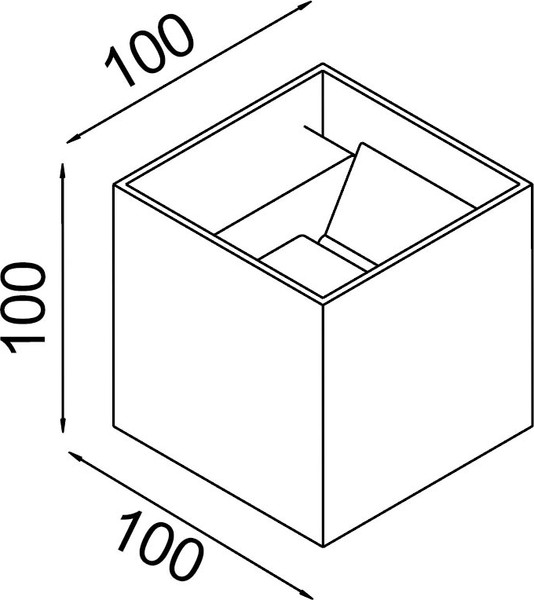 Бра уличное Mantra Davos 9223