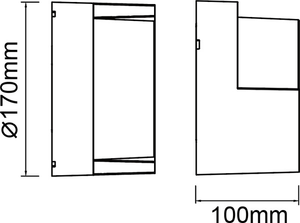 Бра уличное Mantra Creek 8856