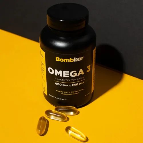 Жирные кислоты Bombbar Омега 3 Экстра