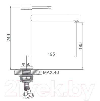 Смеситель Ledeme L1147