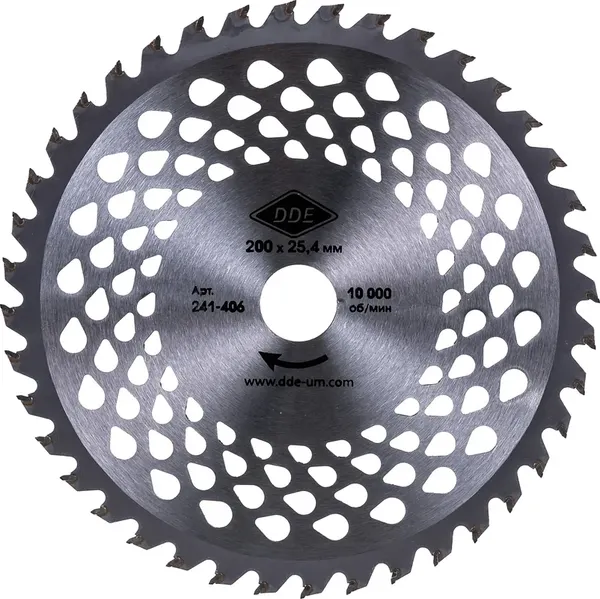 Диск для кустореза DDE Wood Cut / 241-406