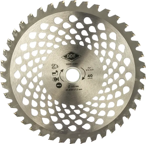 Диск для кустореза DDE Wood Cut / 910-430