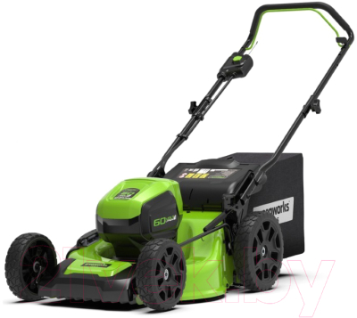 Газонокосилка электрическая Greenworks GD60LM46HPK4 - фото