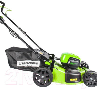 Газонокосилка электрическая Greenworks GD60LM46SP