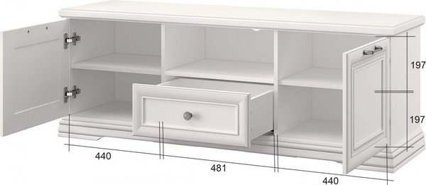 Тумба Anrex Sevilla RTV 2D1SN