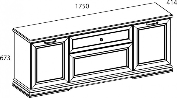 Тумба Anrex Sevila RTV 3D1S