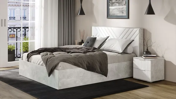 Двуспальная кровать ТриЯ Хилтон универсальная тип 1 160x200