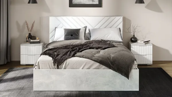 Двуспальная кровать ТриЯ Хилтон универсальная тип 1 160x200