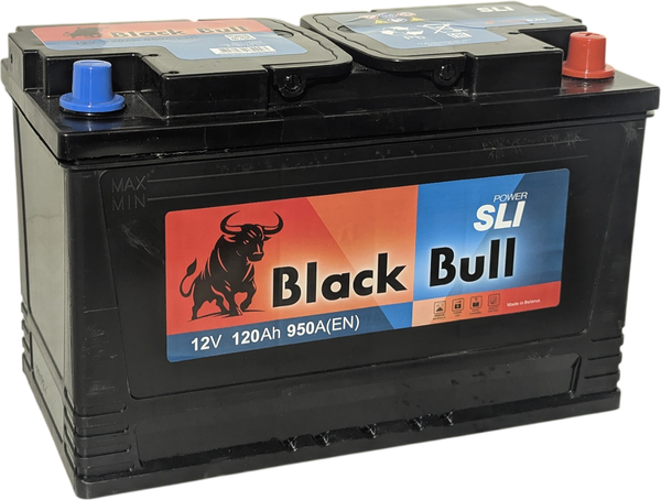 Автомобильный аккумулятор BLACK BULL R+ 950A / 6СТ-120АЗ