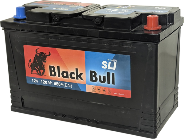 Автомобильный аккумулятор BLACK BULL R+ 950A / 6СТ-120АЗ