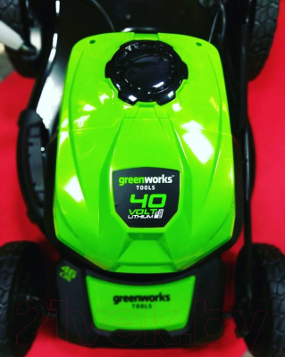 Газонокосилка электрическая Greenworks GD40LM46SP