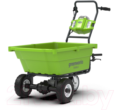 Тележка аккумуляторная садовая Greenworks G40GCK4