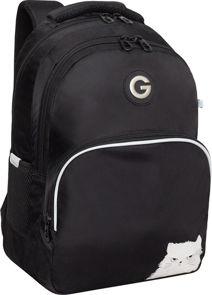 Школьный рюкзак Grizzly Черный кот / RG-660-5