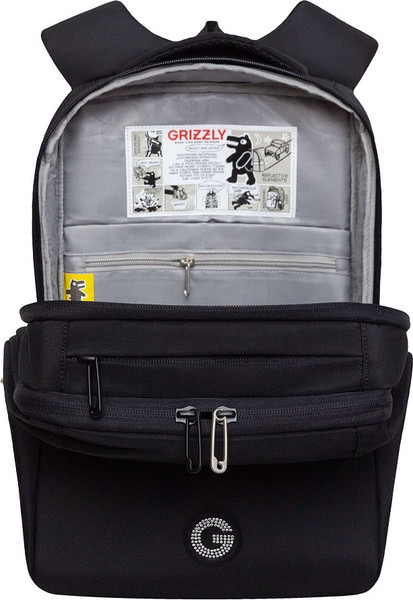 Школьный рюкзак Grizzly RG-666-4