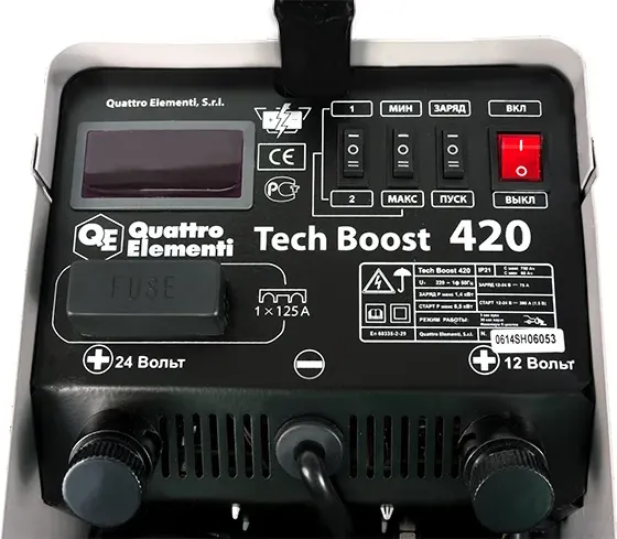 Пуско-зарядное устройство Quattro Elementi Tech Boost 420 / 771-459