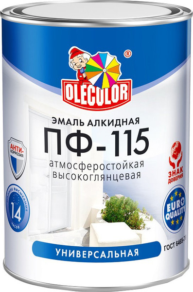 Эмаль Olecolor ПФ-115 - фото