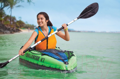 Надувная лодка Intex Challenger K1 Kayak / 68305