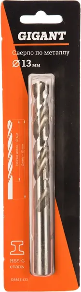 Сверло Gigant По металлу DBM 11133