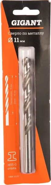 Сверло Gigant По металлу DBM 11132
