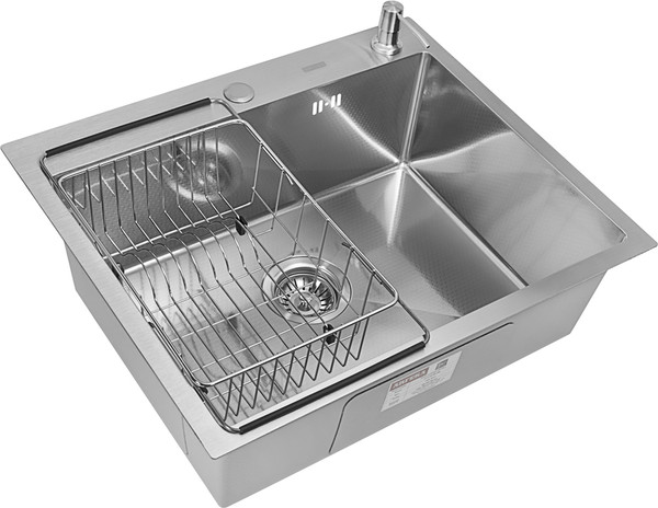 Мойка кухонная Arfeka ECO AR 60x50+CL AR F+DS AR