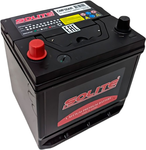 Автомобильный аккумулятор Solite Asia 1 борт 470A 26 / CMF50AR (50 А/ч) - фото