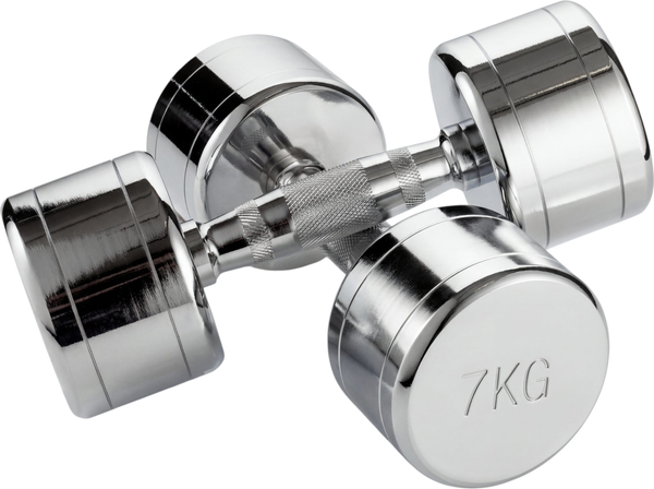 Набор гантелей VictoryFit VF-CR070-2 (7кг, 2шт) - фото