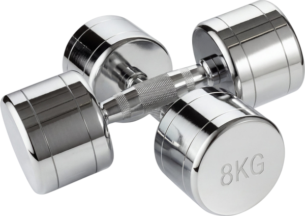 Набор гантелей VictoryFit VF-CR080-2 (8кг, 2шт) - фото